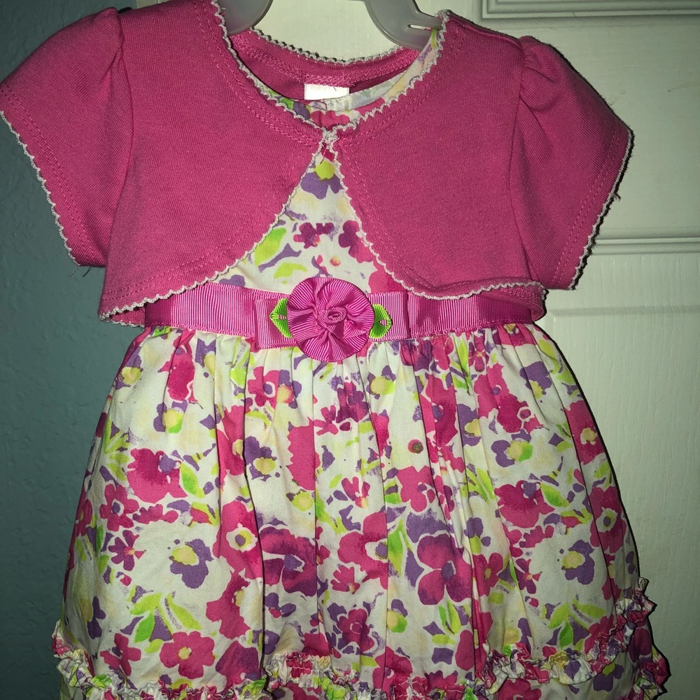 Brand new baby girls floral dress